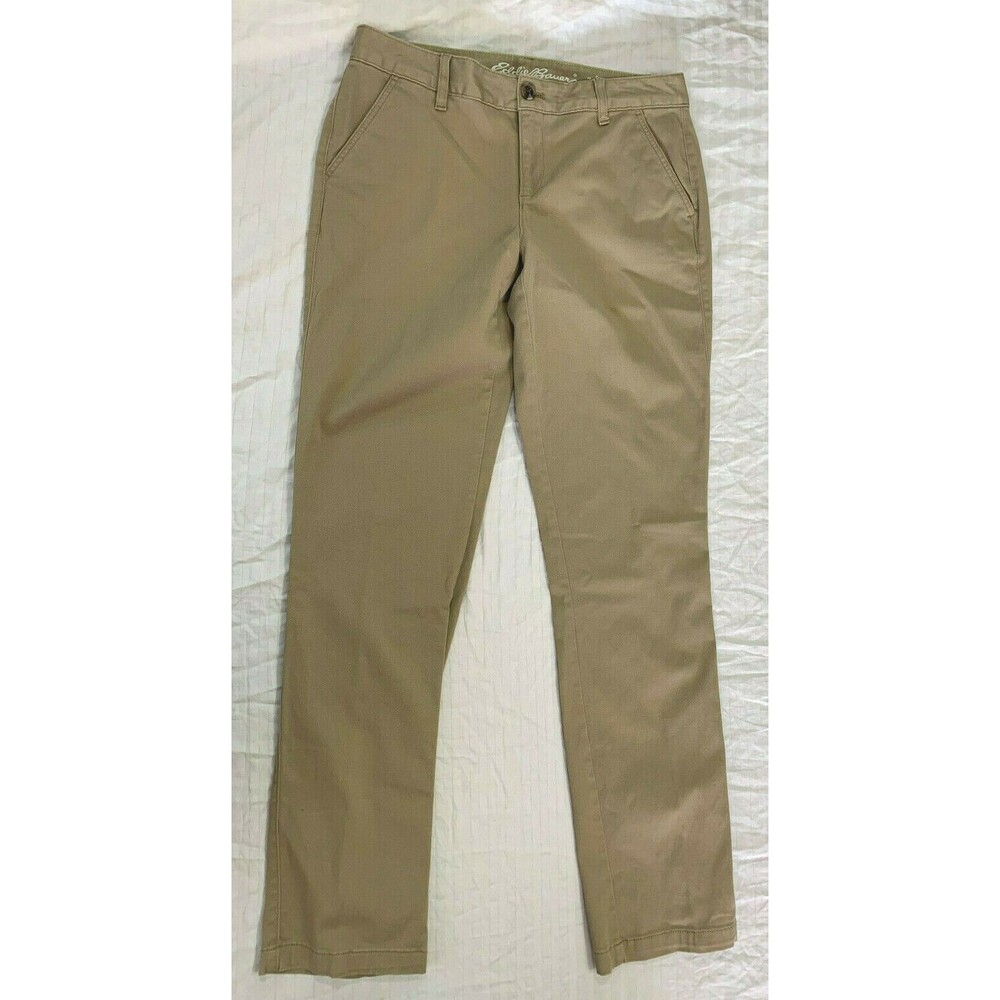EDDIE BAUER SLIGHTLY CURVY STRAIGHT WOMENS PANTS SIZE 6